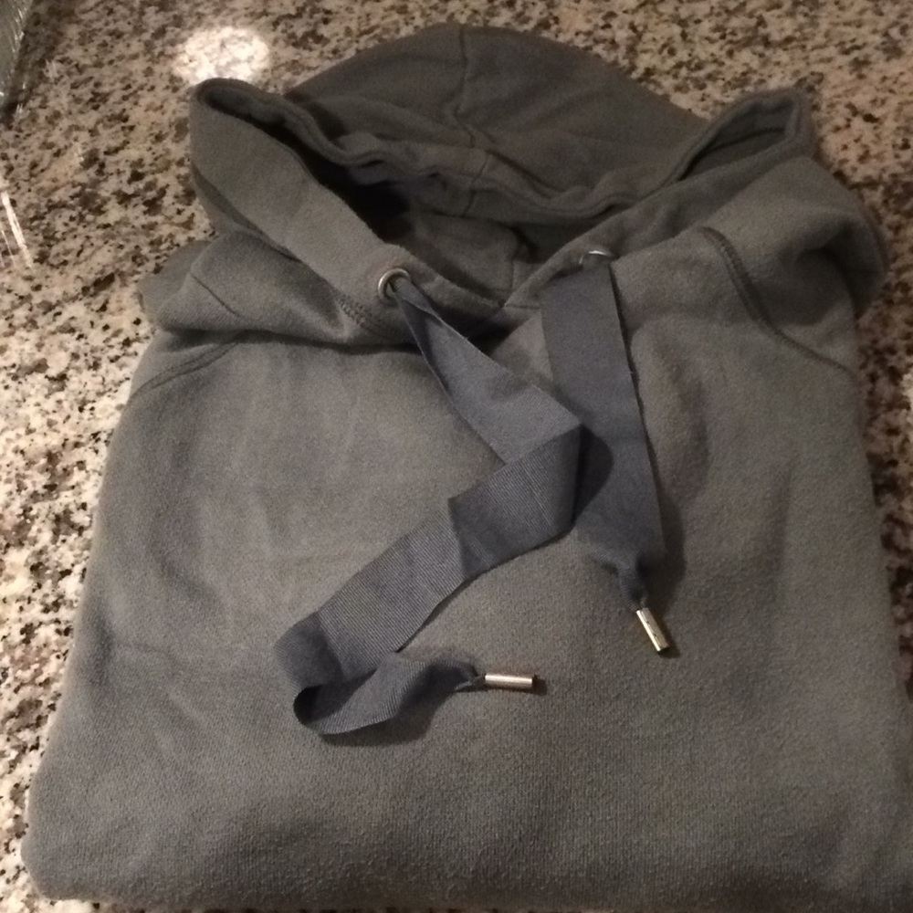 Teal oversized hoodie